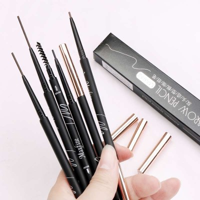 Private Label Retractable Eyebrow Pencil Eyebrow Pen With Brush